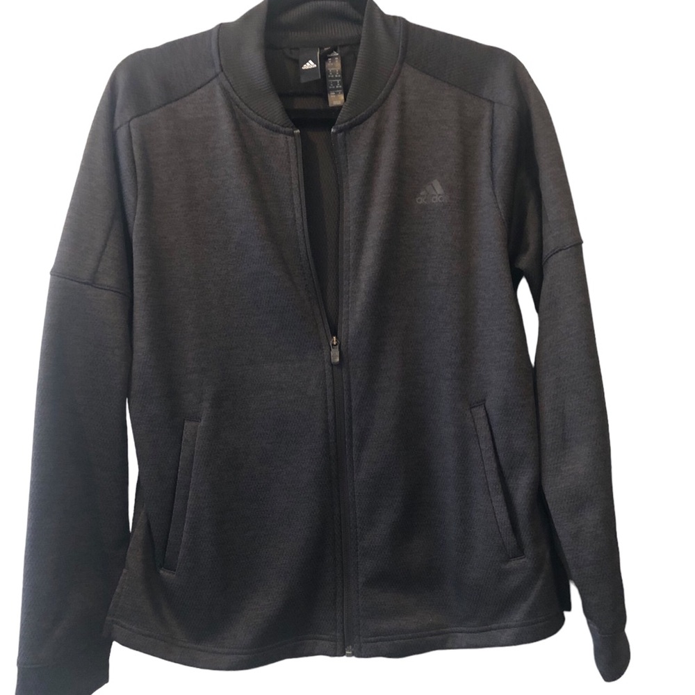 Adidas ClimaWarm Women’s Size M lightweight full zip jacket.